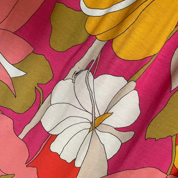 Trina Turk ALLISA Boca Chica Floral Boatneck Top - XL - Picture 4 of 9